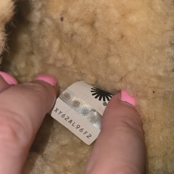 UGG Tan Shearling Suede Boots - Picture 5 of 12